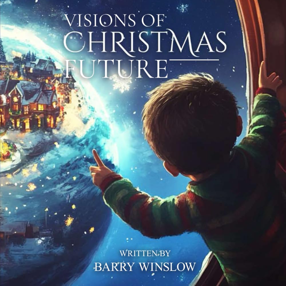 English edition cover of Vision of Christmas Future by Barry Winslow.